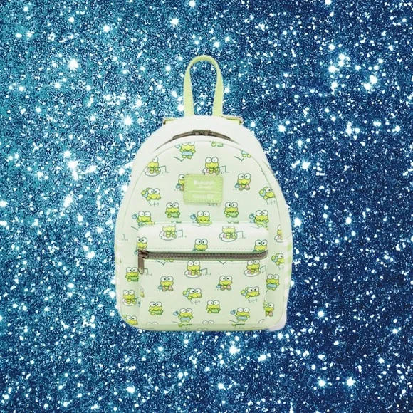 Loungefly | Bags | Loungefly Keroppi Gingham Mini Backpack  display picture 1